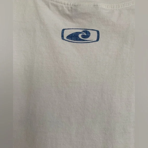 Bundle: 2 Men’s Crewneck T-Shirts: Olive w/Paris Print & White w/Hawaii Print XL - Picture 5 of 10